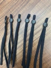 The ear bands are made of elastic rope with nylon and spandex material Specification image